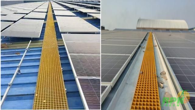 FRP Walkway & GI Cable Tray
