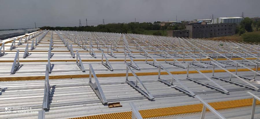 Wide-span array, in progress