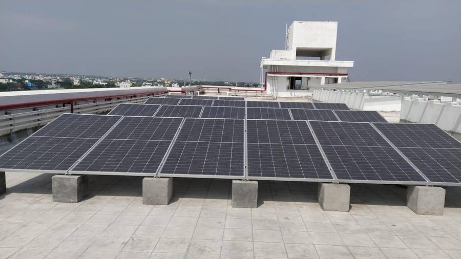 Flat Fix on RCC roof, aerial